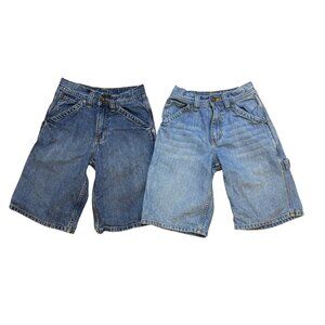 Y2K‎ Boys Urban Pipeline Jean Jorts Adjustable Waist Size 8